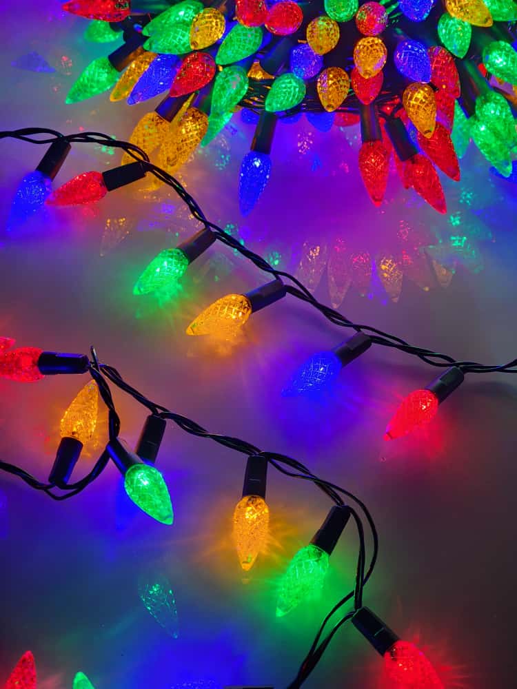 PISCA CORDÃO LUZ AMERICANA 500 LÂMPADAS 20 METROS COLORIDO 8 FUNÇÕES BIVOLT